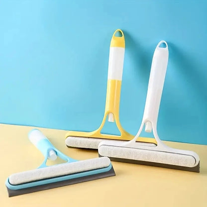 Household Multi-Function Glass Cleaning Mirror with Watering Can 3-in-1 Glass Scraper Window Scraper - image 4