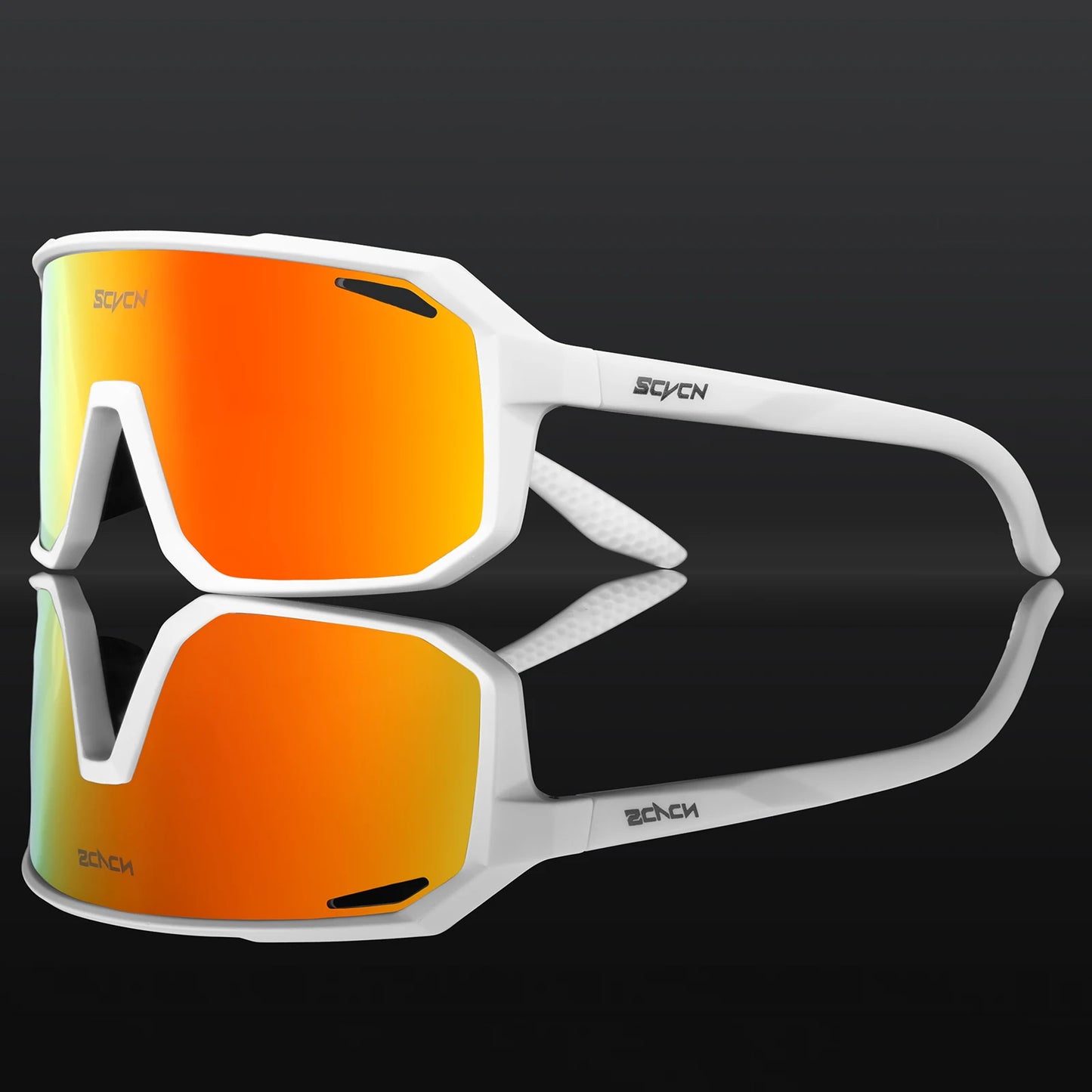 SCVCN Men bicycle Cycling Sunglasses Woman MTB road bike Driving Goggles Outdoor Sports running Glasses UV400 Hiking Eyewear…