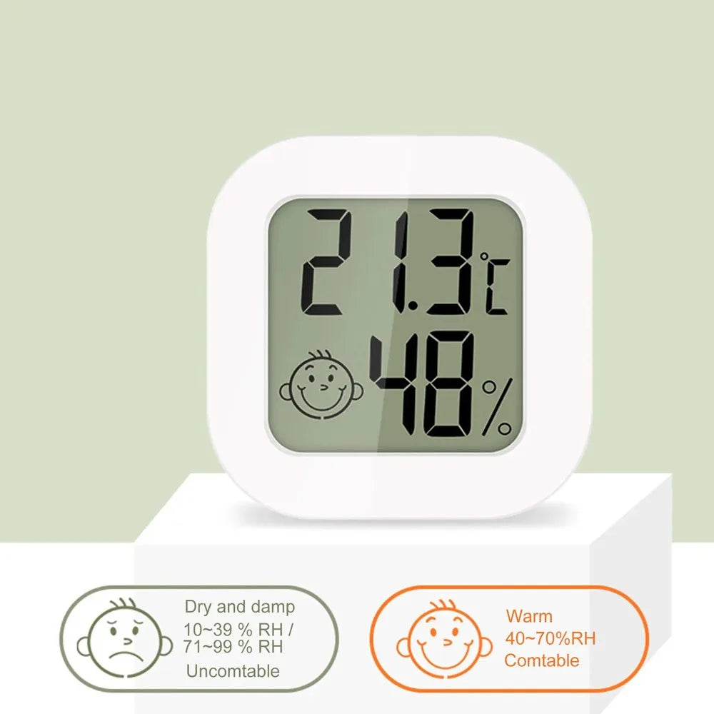 Digital Thermometer Hygrometer Indoor Room Temperature LCD Electronic Humidity Meter Sensor Gauge Weather Station For Home -…