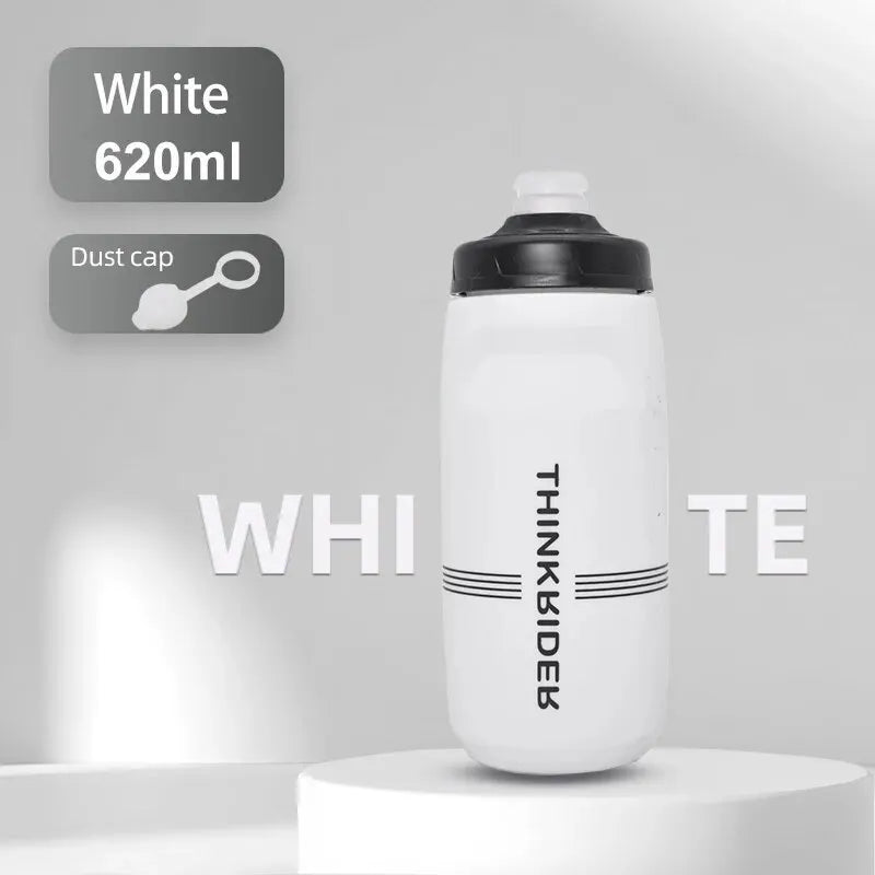 ThinkRider 620ml/750ml Bicycle Bottle MTB Road Bike Water Bottle Outdoor Sports Plastic Portable Large Capacity Drink Cyclin…