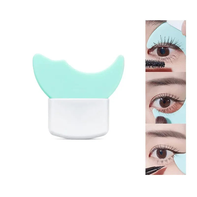 Wholesale Multi-functional Eyeliner Stencil Wing Tips Silicone Eyeliner Aid Drawing Lipstick Wearing Aid Reusable Makeup Too…