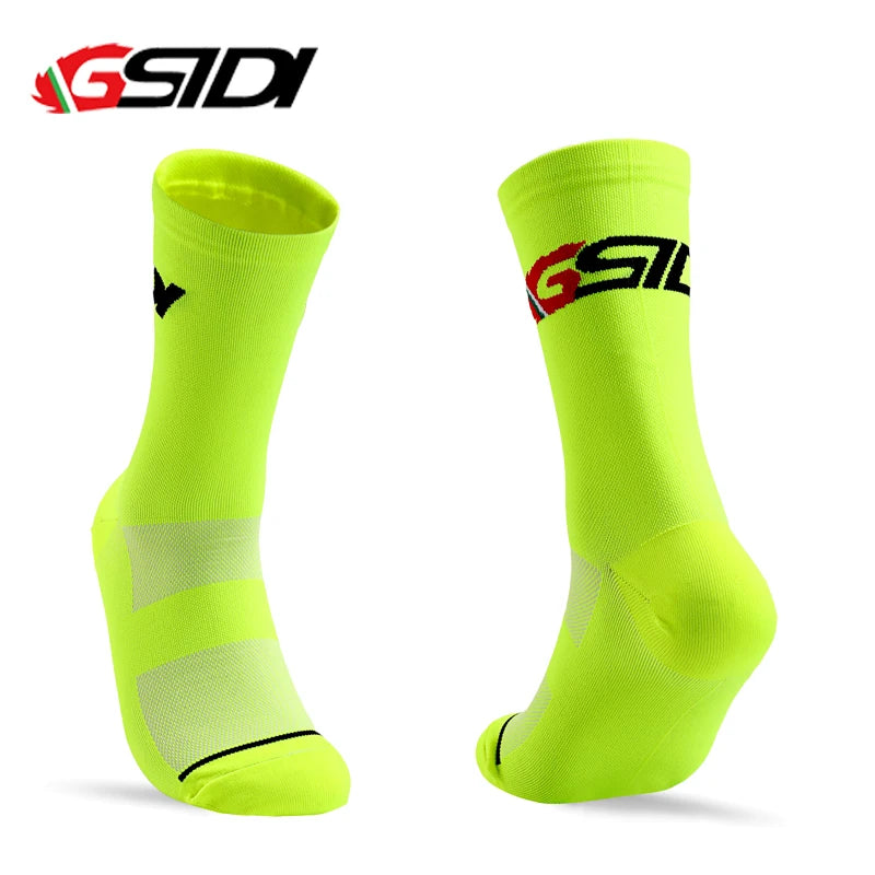 GSTDI New Cycling Socks High Quality Compression Men Bike Outdoor Women Running Professional Sports Running - image 14