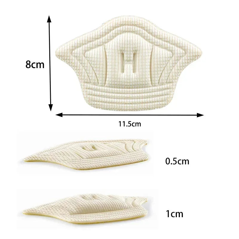 10pcs/set Insoles for Shoes Patch Heel Pads for Shoes Adjustable Size Feet Pad Insole Adhesive Back Sticker Shoes Insert Ins…