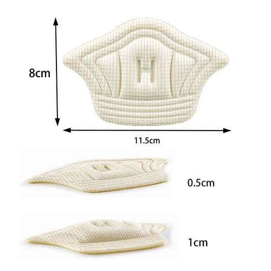 10pcs/set Insoles for Shoes Patch Heel Pads for Shoes Adjustable Size Feet Pad Insole Adhesive Back Sticker Shoes Insert Ins…