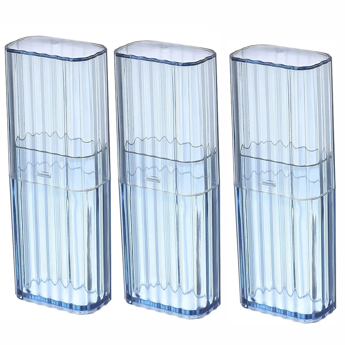 1pc Portable Transparent Storage Box, Practical Toothpick Cotton Swab Case for Travel or Business Trip - image 8