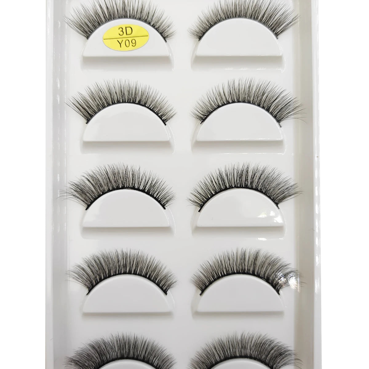 Natural 3D Mink False Eyelashes, Soft Wispy, Fluffy Eye Faux Lashes, Make Up Eyelash, Beauty Cat Cilios, 5 Pairs, 15 Styles…