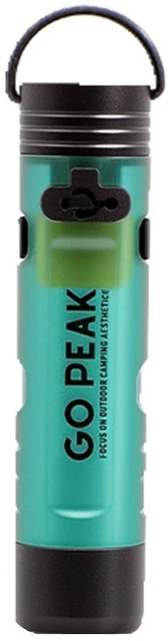 GOPEAK Pocket Mini Flashlight Outdoor Key Clip Cap Ambient Led Long Endurance Disaster Relief Emergency 5050 Small Light - i…