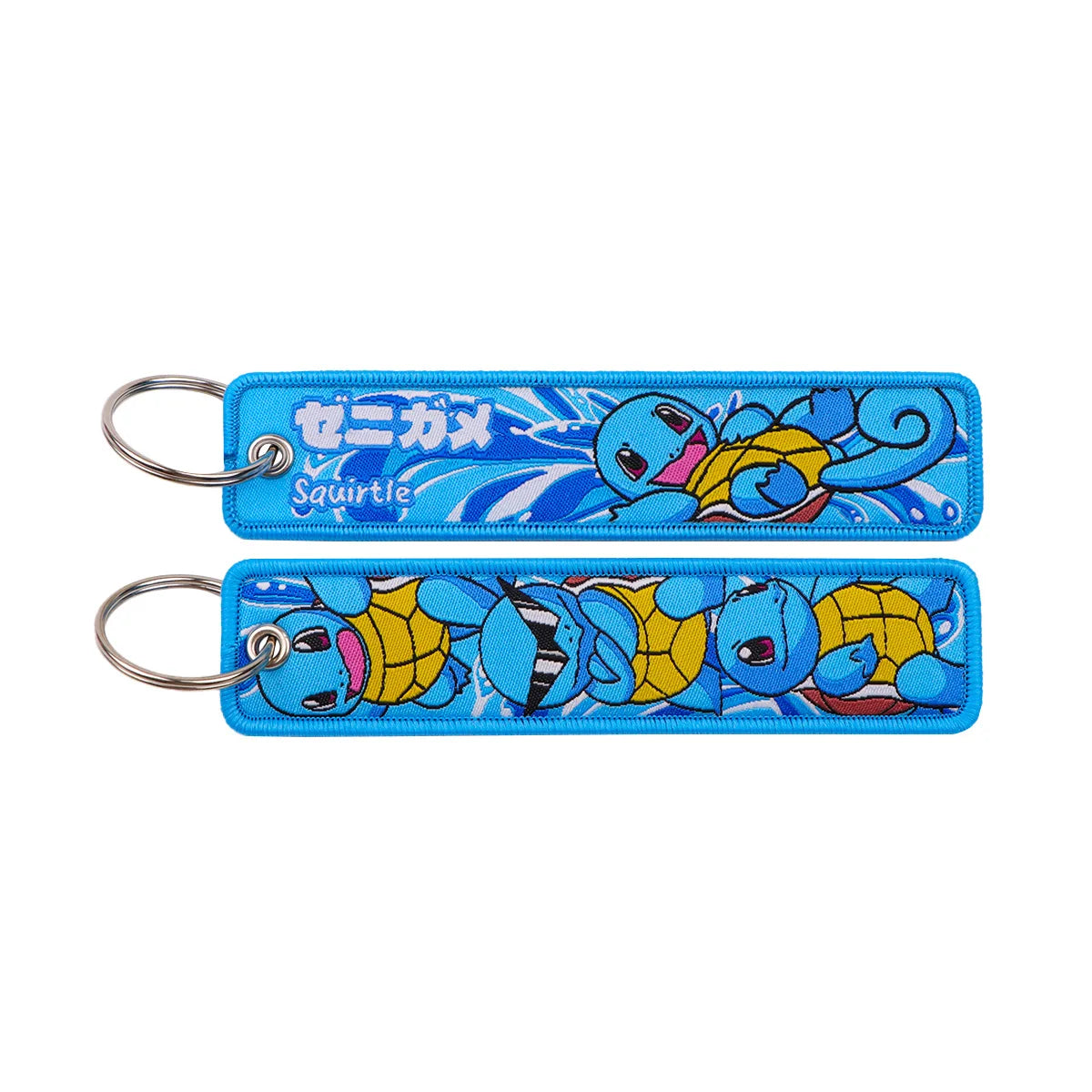 Japanese Anime Elf Monsters Keychain for Cars Backpack Key Holders Embroidery Keyrings Key Tag Jet Tag Accessories Gifts 1pc…