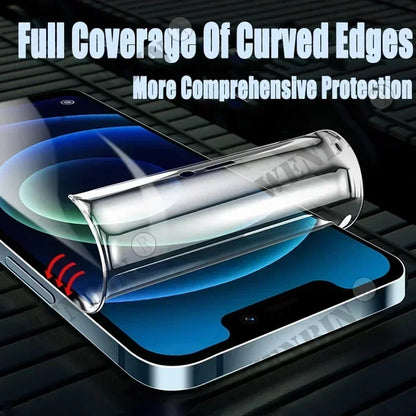 5Pcs Hydrogel Film For Samsung S26 S25 S24 S23 Ultra Plus S25 FE Full Cover Screen Protector For Samsung A56 A55 A36 A35 A26…