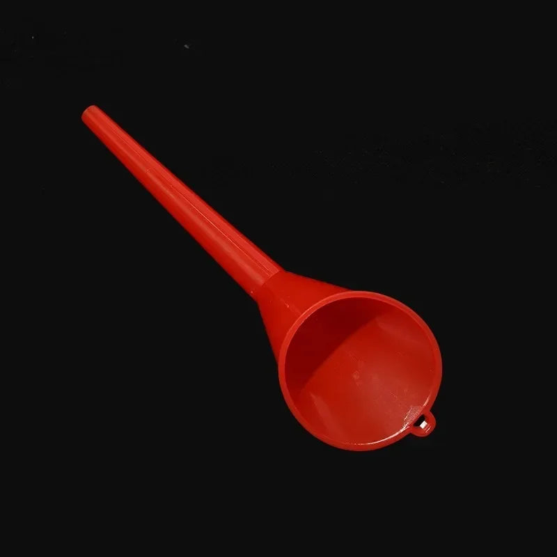 Car Long Stem Funnel Gasoline Oil Fuel Filling Tools Anti-splash Plastic Oil Funnel Motorcycle Refueling Tools Auto Accessor…