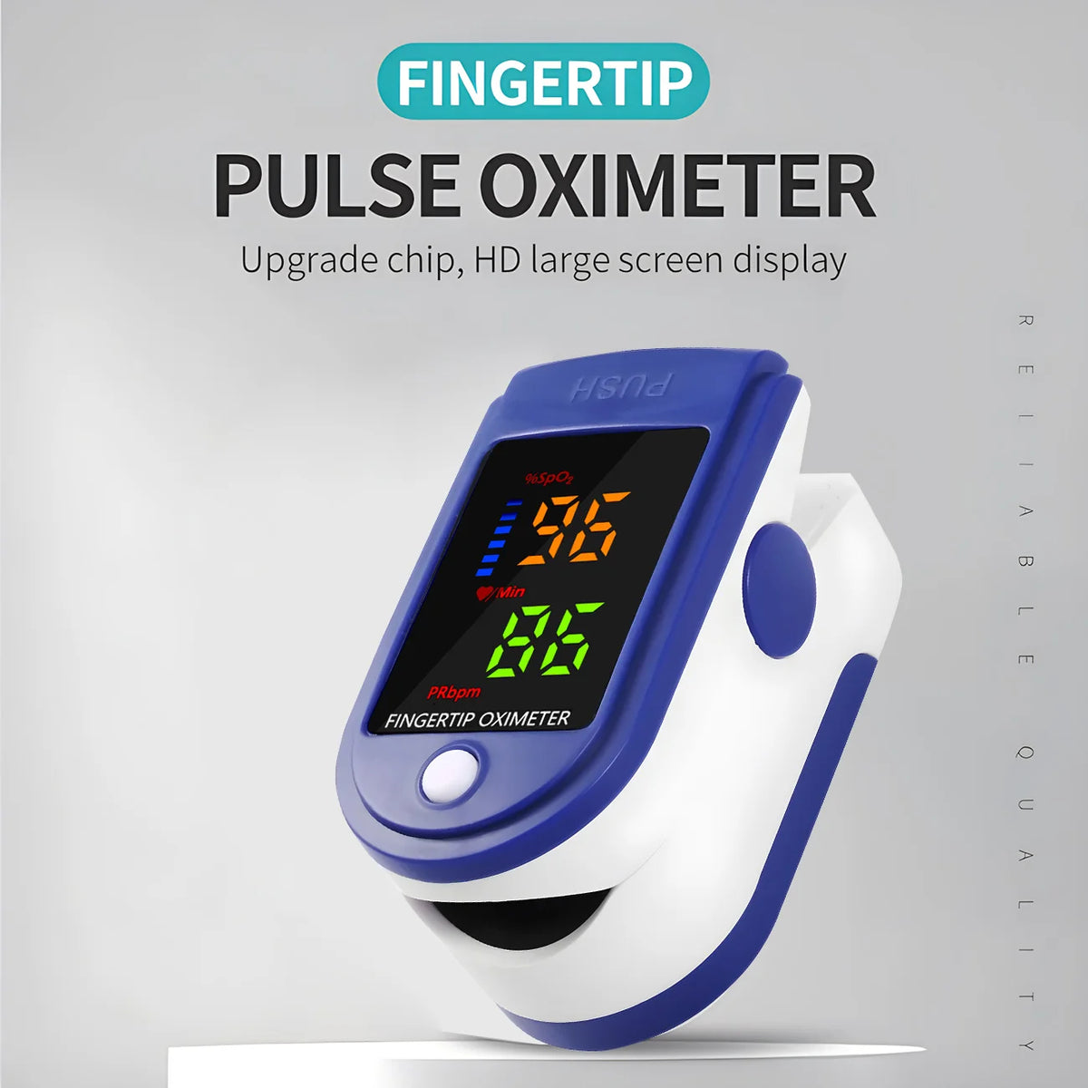 Digital Infrared Thermometer Forehead Body Non-Contact Fever Thermometers Or Medical Portable Finger Pulse Oximeter Blood Ox…