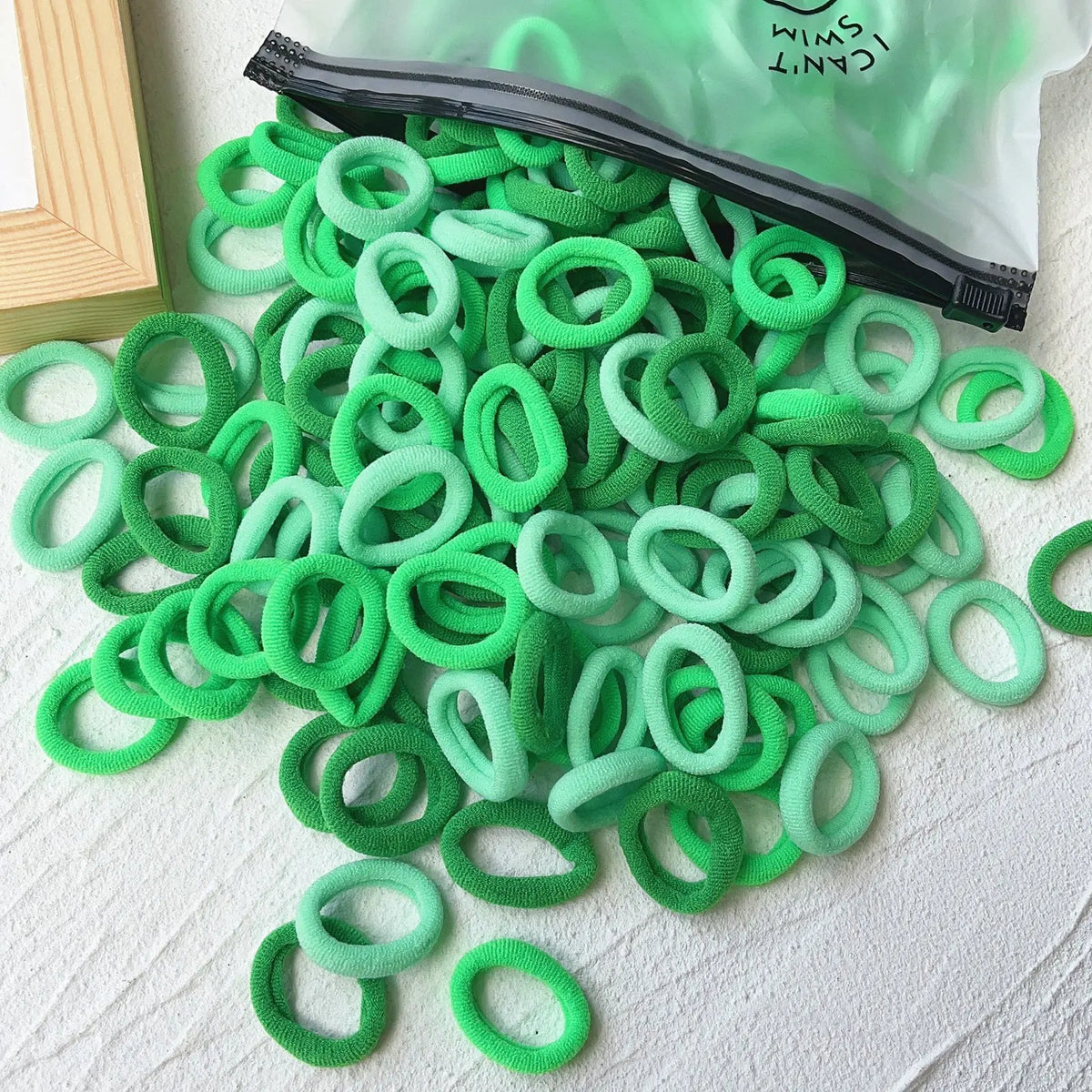 20/50pcs Kids Elastic Hair Bands Girls Sweets Scrunchie Rubber Band for Children Hair Ties Clips Headband Baby Hair Accessor…