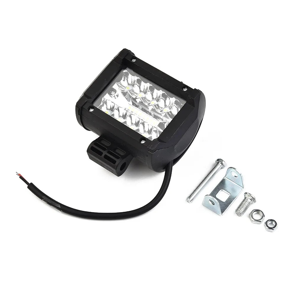 12V 60W LED Bar Offroad Spot Flood Combo LED Light Bar Work Light For Truck Car SUV ATV UTV 4WD LED Headlights - image 6