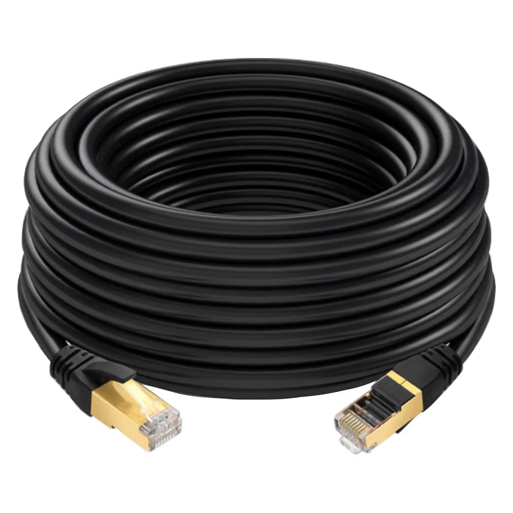 0.5/1/2/3/5/10/15/20/30/50M Cat6 Ethernet Cable RJ45 UTP 1000Mbps Network Cord LAN Wire Internet Lead Cord Router Computer C…