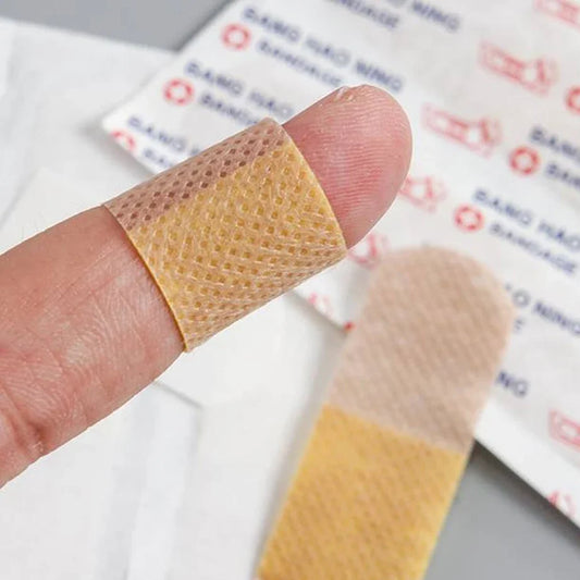 50/100Pcs Waterproof Breathable Cushion Adhesive Plaster Wound Hemostasis Sticker Band First Aid Medical Gauze Bandage band,…