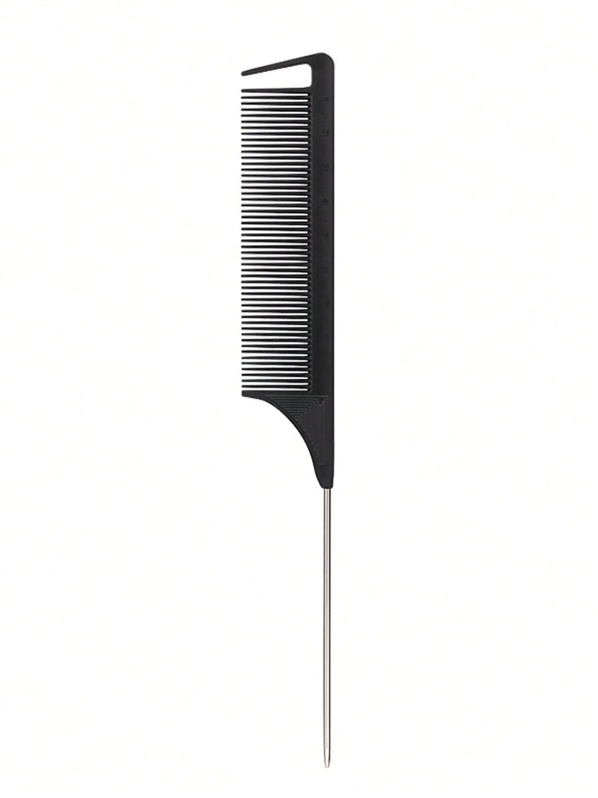 stainless steel pointed tail hair, hair comb hair brush salon hair styling tool hair comb, Special for real hair wigs - imag…