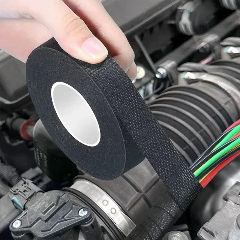 Automotive Cloth Tape Electrical Insulating Fabric Tapes Heat Resistance Thermal Car Tape Waterproof Soundproof Wires Tape -…