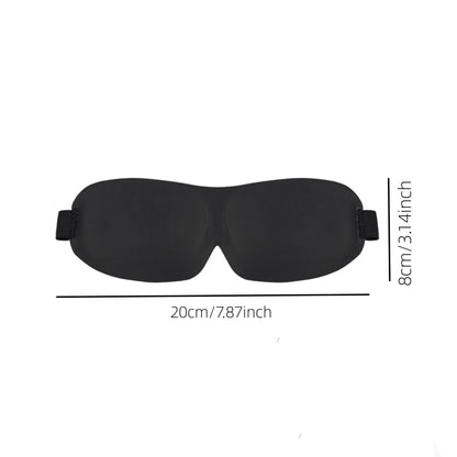 3D Contoured Sleep Mask 100% Light Blocking Eye Mask Ultra-Soft Skin-Friendly Material Breathable Eye Cover For Rest Travel…