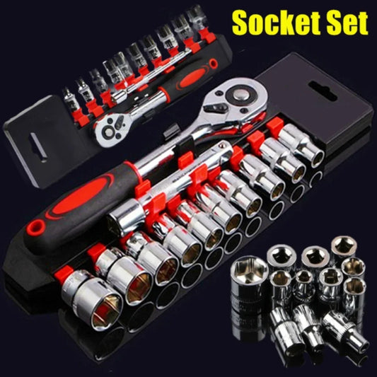 12 Pcs Set Wrench Socket Set Motorcycle Bicycle Repairing Tool Hardware Car Boat Auto Repair Tools Bike Multitool Bike Tool…