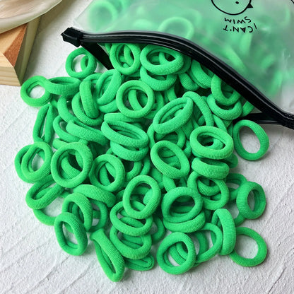 20/50pcs Kids Elastic Hair Bands Girls Sweets Scrunchie Rubber Band for Children Hair Ties Clips Headband Baby Hair Accessor…