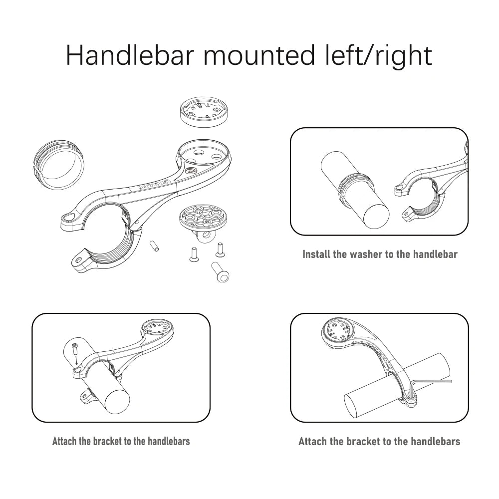 CYCLAMI S2 Bike Computer Mount Mountain Road Bicycle GPS Headlight Holder Bracket Support For GARMIN XOSS IGPSPORT Magene Co…