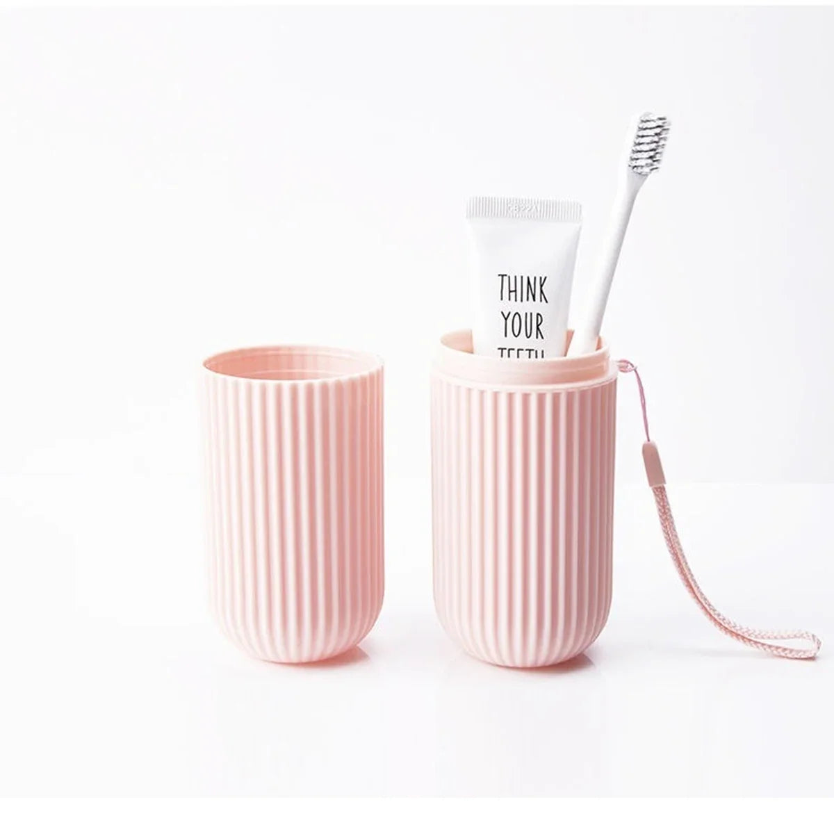 Portable Toothpaste Toothbrush Protect Holder Case Travel Camping Storage Box Protect Toothbrush Toothpaste from Dirt and Da…
