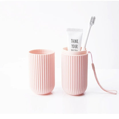 Portable Toothpaste Toothbrush Protect Holder Case Travel Camping Storage Box Protect Toothbrush Toothpaste from Dirt and Da…