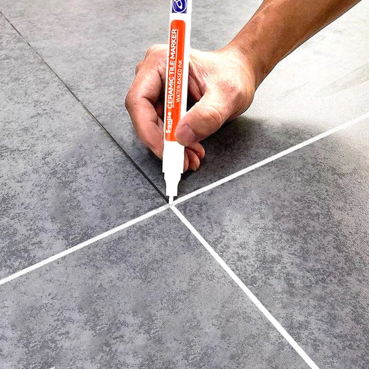 1/3 Pcs Waterproof White Marker Pen Wall Seam Repair Tiles Grout Markers Pens Floor Bathroom Decontamination Paint Brush Too…