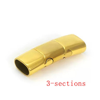 Stainless Steel Magnetic Clasp 8*4mm 10*5mm 12*6mm for DIY Bracelet Accessories Jewellery Making Supplies Jewelry Parts - im…