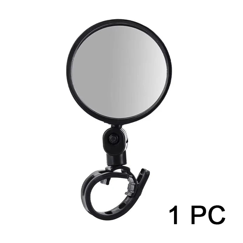 1/2PCS Bicycle Rearview Mirror 360 Degree Adjustable Rotatable Universal Cycling Handlebar Rear View Mirrors for MTB Road Bi…