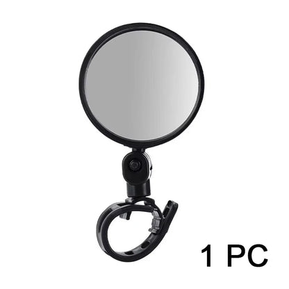 1/2PCS Bicycle Rearview Mirror 360 Degree Adjustable Rotatable Universal Cycling Handlebar Rear View Mirrors for MTB Road Bi…