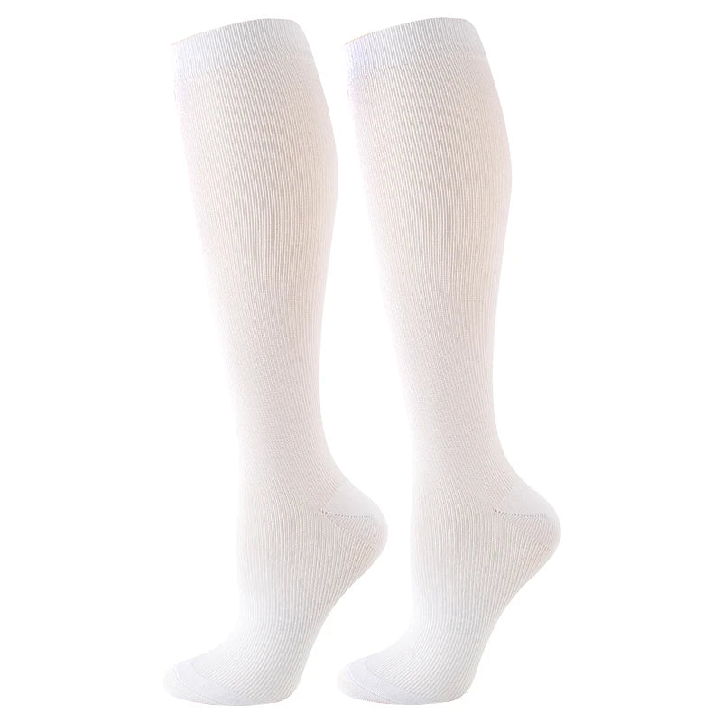 Varicose Veins Compression Socks Fit For Golf Rugby Running Hiking Sports For Anti Fatigue Driving Travel Flight Women Men S…