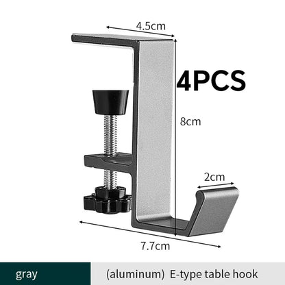 Punch-free Hanging Bag Hook Student Desk Side Hanging Bag Artifact Removable Mobile Handbag Holders Multi-functional Table H…