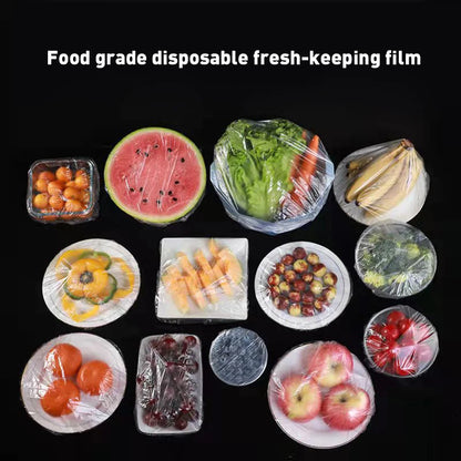 Reusable Disposable Food Cover Plastic Wrap Durable Elastic Food Lids for Bowls Elastic Plate Covers For Kitchen Food Saver…