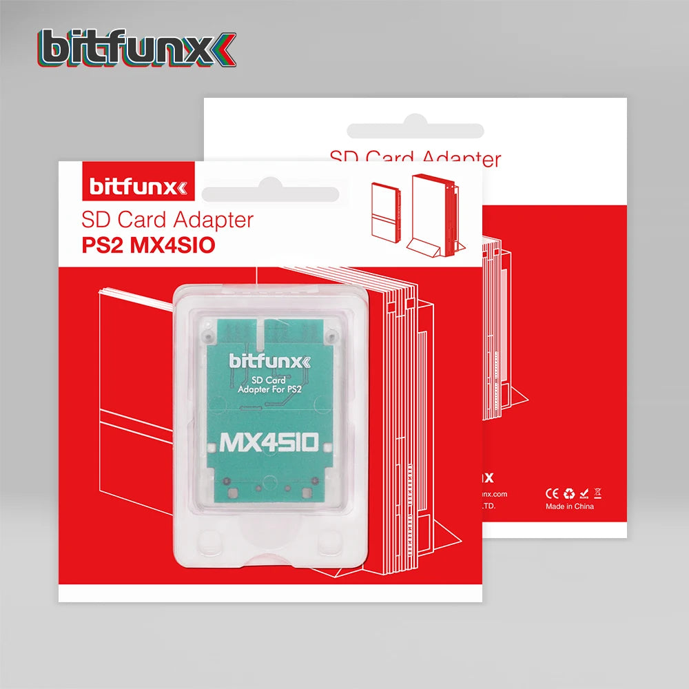 Bitfunx MX4SIO SIO2SD SD/TF Card Adapter Game Reader for PS2 Playstation2 Game Console - image 5