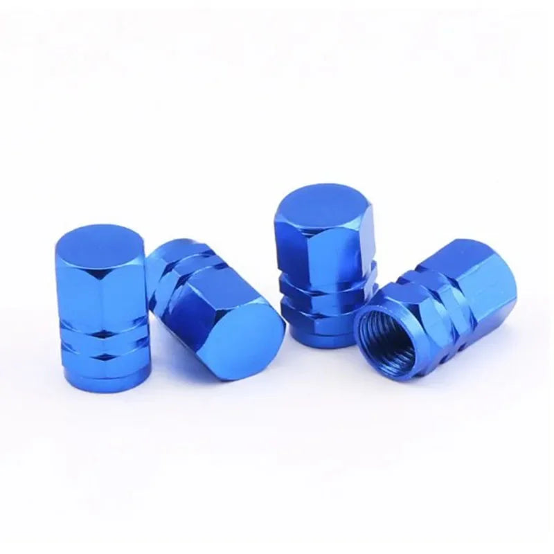 Tire Valve Stem Caps Decorative Tires Accessories Aluminum Alloy Nipple Wheel Caps For Cars Motorcycles Bicycle Cover Dustpr…