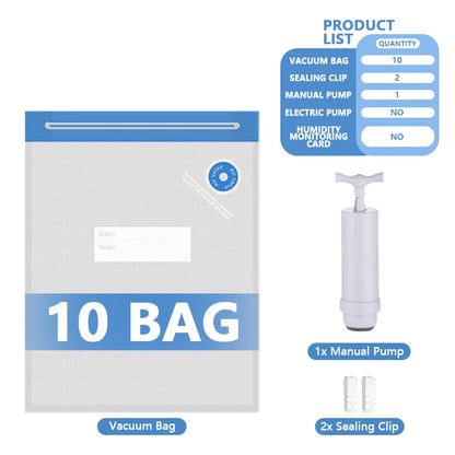 3D Printer Filament Vacuum Bag with USB Rechargeable Electric Air Pump, Vacuum Sealing for PLA ABS PETG Filament Storage - i…