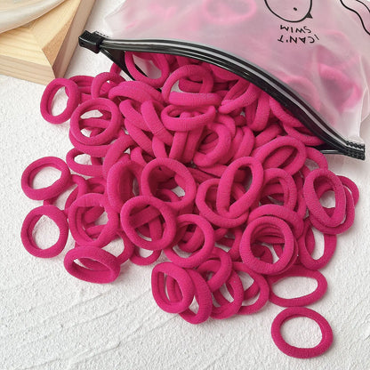 20/50pcs Kids Elastic Hair Bands Girls Sweets Scrunchie Rubber Band for Children Hair Ties Clips Headband Baby Hair Accessor…