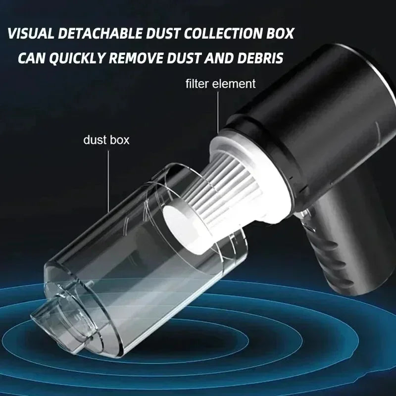 Car Vacuum Cleaner 2900000 Pa 4 In1 Powerful Clean Machine Wireless Blowing Suction Portable Vacuum Cleaner household 2026 -…