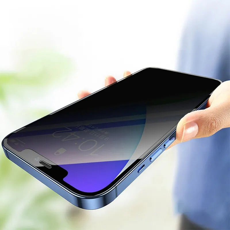 4PCS Privacy Screen Protector For iPhone 14 Pro Max 16 Pro Anti-Spy Glass For iPhone 13 15 12 11 Pro Max 13 Mini Tempered Gl…
