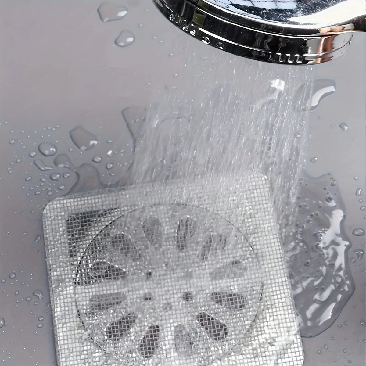 Floor Drain Sticker, Insect-proof Self-adhesive Bathroom Hair Filter Net, Sewer Filter, Kitchen Anti-blocking Mesh Net - ima…