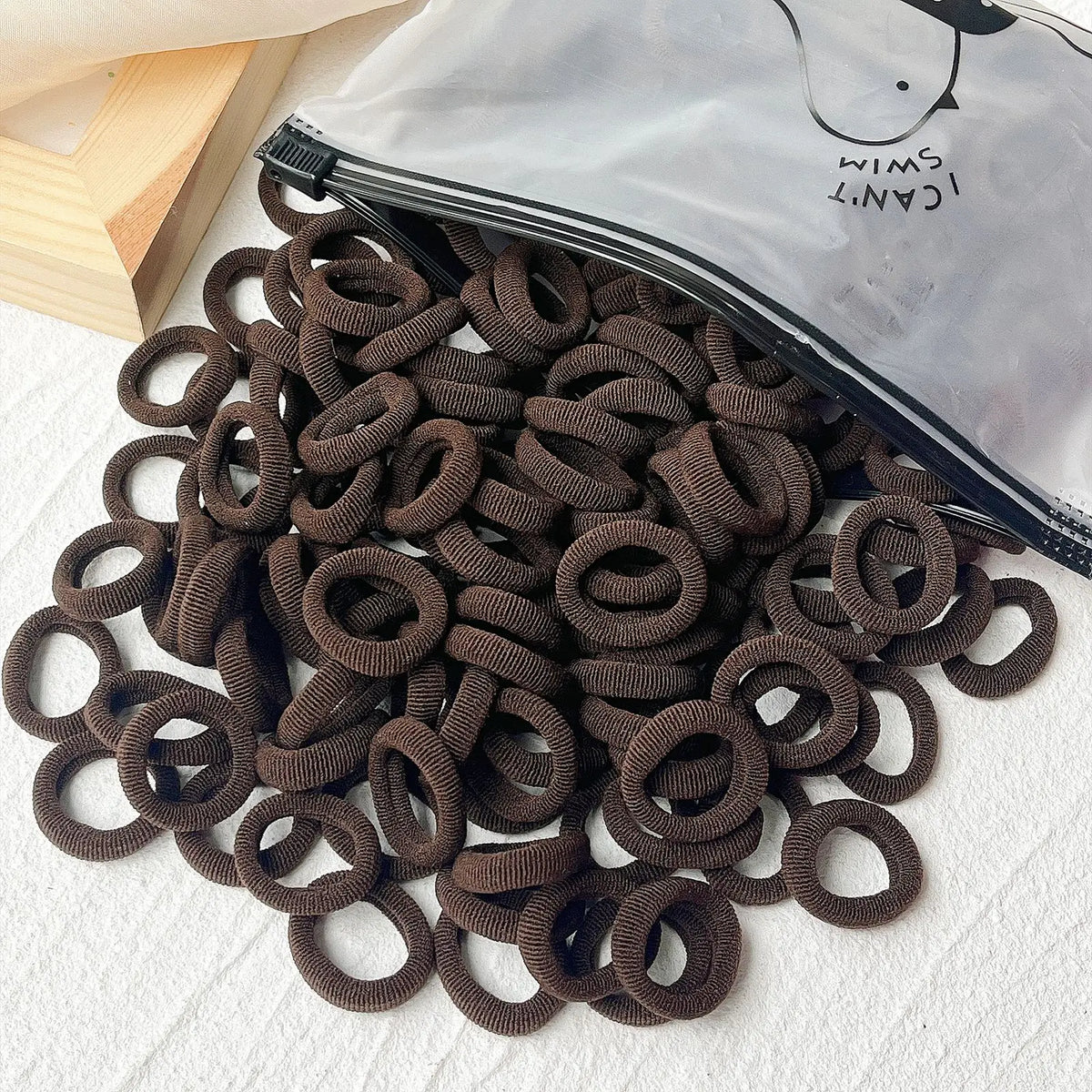 20/50pcs Kids Elastic Hair Bands Girls Sweets Scrunchie Rubber Band for Children Hair Ties Clips Headband Baby Hair Accessor…