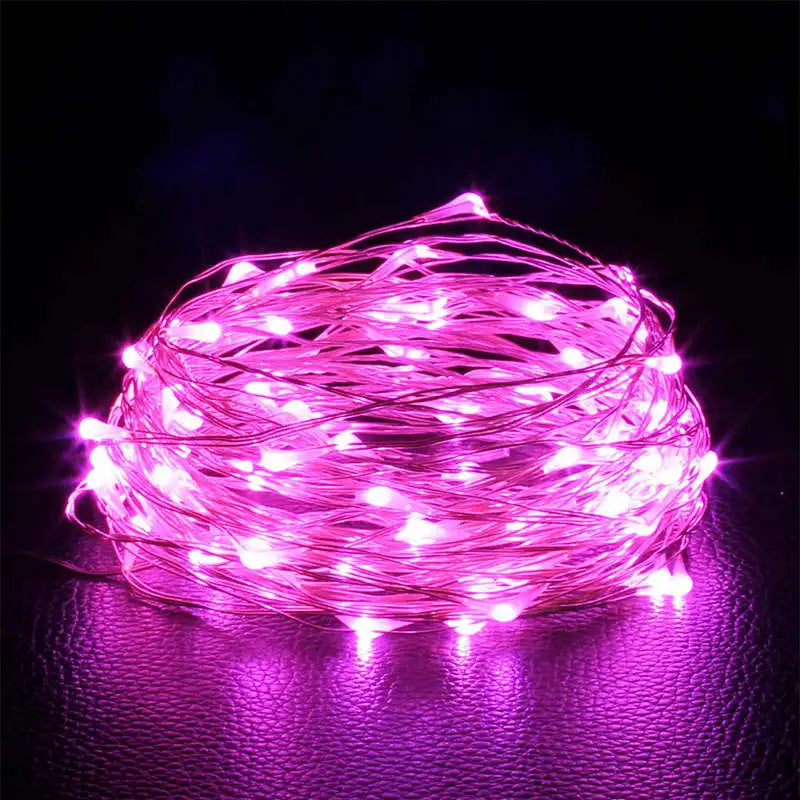 1Pack Fairy Light String Led Copper Wire String Light 1/2/3/5/10M Battery Powered For Bedroom Garden Party Wedding Decoratio…
