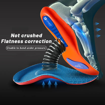 Sport Orthopedic Insoles for Feet Men Women EVA Breathable Shock Absorption Shoes Insole for Running Basketball Sport Care P…