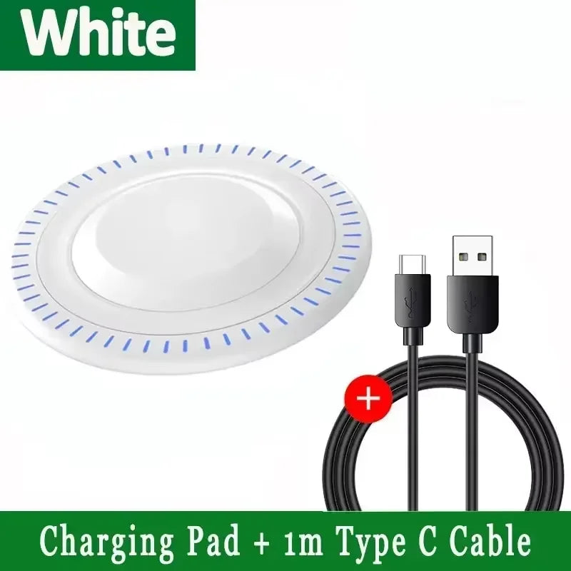 100W Fast Wireless Charger Pad For iPhone 15 14 13 12 X Pro Max 8 Samsung Galaxy S23 Xiaomi Wireless Charging Station Charge…