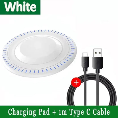 100W Fast Wireless Charger Pad For iPhone 15 14 13 12 X Pro Max 8 Samsung Galaxy S23 Xiaomi Wireless Charging Station Charge…