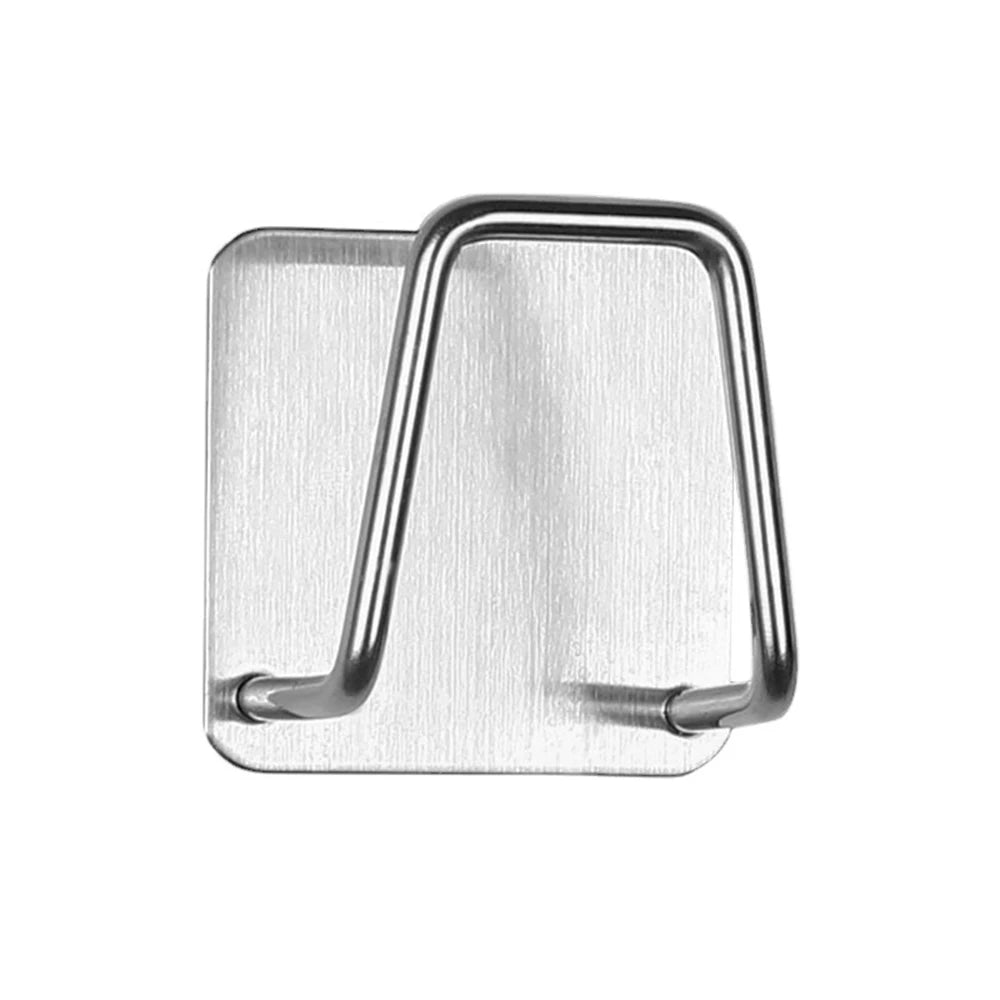1-2PCS Stainless Steel Sponge Drain Rack Kitchen Sink Cloth Steel Wire Ball Sink Cover Storage Organizer 304 Material - imag…