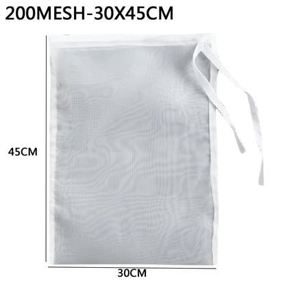Nylon Filter Bags Vegetable Milk Strainer Sieve Drain Tea Filter Net Bag Kitchen Gadgets For Home Food Cheese Cloth Honey Si…