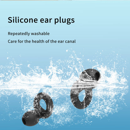 Silicone Earplugs for Swimming Sleep Noise Cancel Noise Reduction-Soundproof Reduce Disturbances -Quality Earplugs - image 5