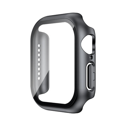 Tempered Glass+Case For Apple Watch 38mm 40mm 41mm 42mm 44mm 45mm 46mm Screen Protector Protective Cover iWatch 10 8 7 9 6 S…